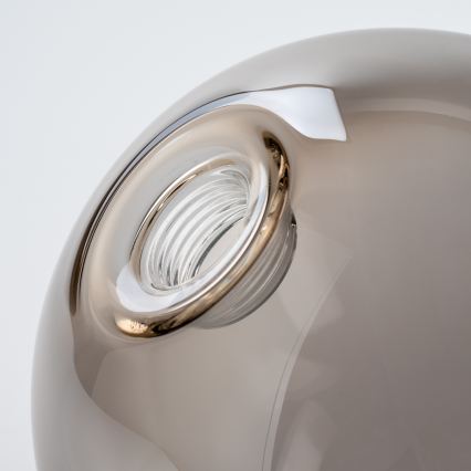 BRILAGI - Sienas lampa VULCANO 1xG9/8W/230V melna/dūmakaini melna