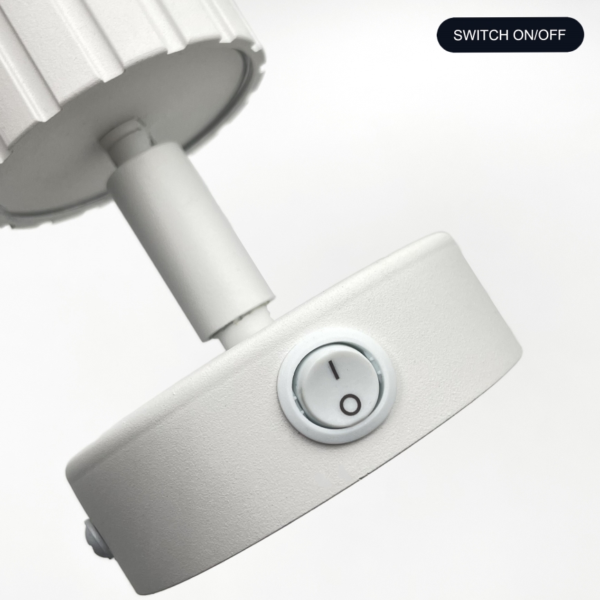 Brilagi - sienas lukturis CRISPINA 1xGU10/10W/230V balts