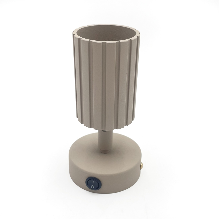 Brilagi - Sienas punktveida gaismeklis CRISPINA 1xGU10/10W/230V bēšs