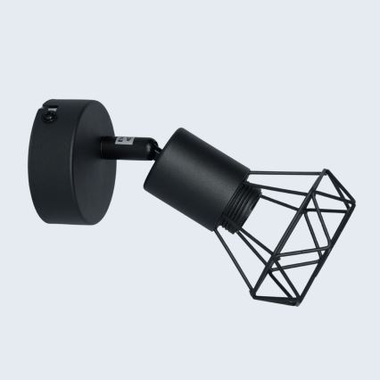 Brilagi - Sienas spota gaismeklis CAGE 1xE14/40W/230V