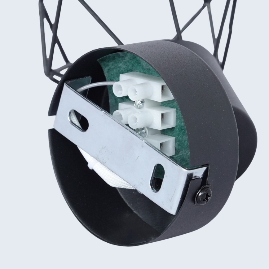 Brilagi - Sienas spota gaismeklis CAGE 1xE14/40W/230V