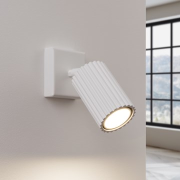 Brilagi - Sienas starmetis CRESTO 1xGU10/10W/230V balta
