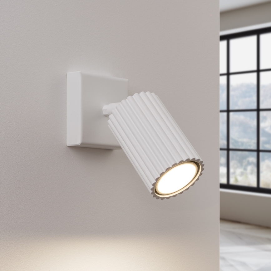Brilagi - Sienas starmetis CRESTO 1xGU10/10W/230V balta