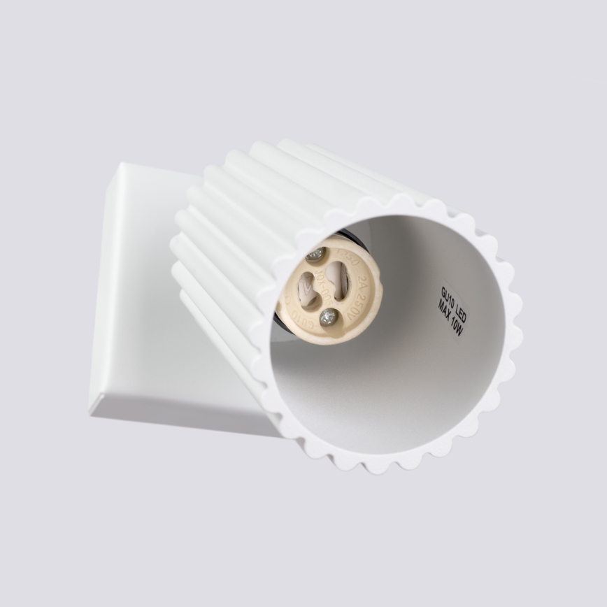 Brilagi - Sienas starmetis CRESTO 1xGU10/10W/230V balta