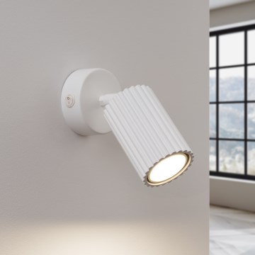 Brilagi - Sienas starmetis CRESTO 1xGU10/10W/230V balta