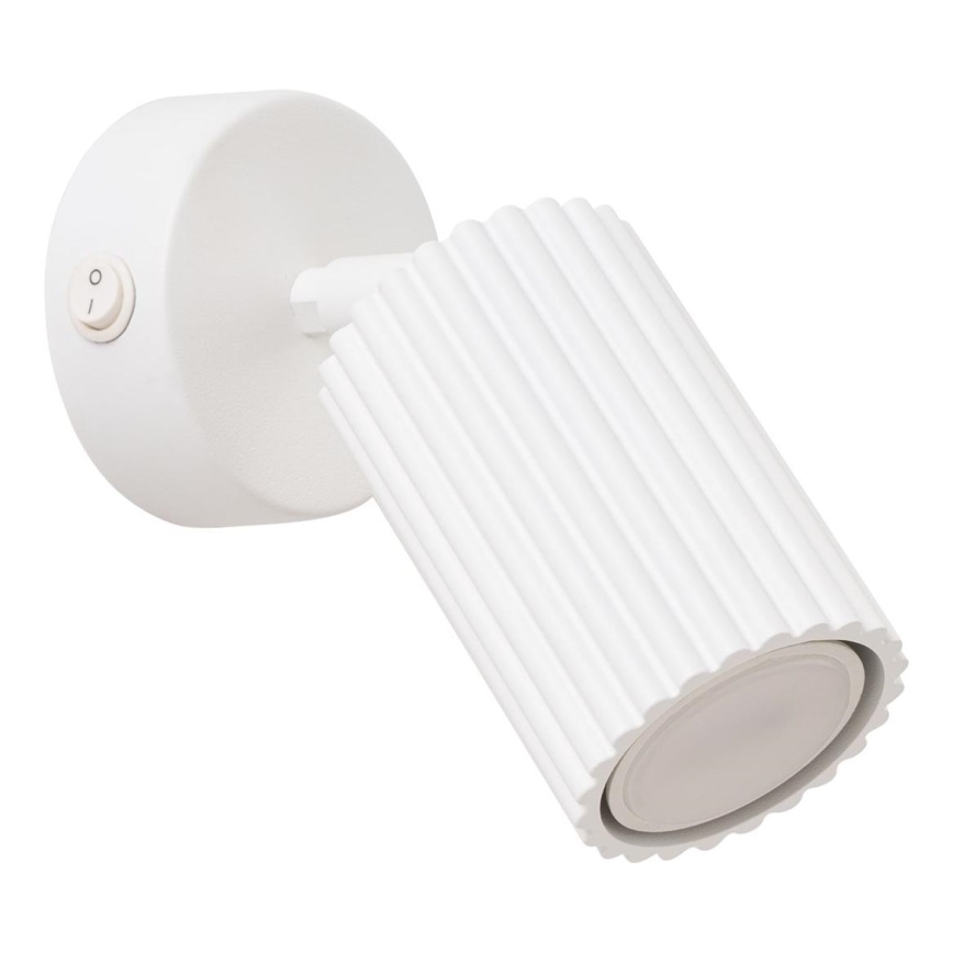 Brilagi - Sienas starmetis CRESTO 1xGU10/10W/230V balta
