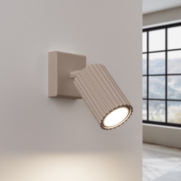 Brilagi - Sienas starmetis CRESTO 1xGU10/10W/230V taupe