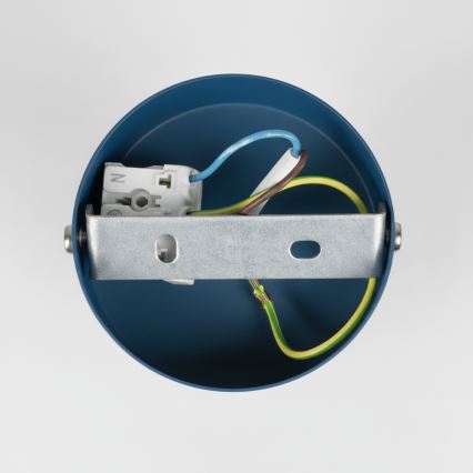 Brilagi - Sienas starmetis POKER 1xGU10/25W/230V zila/zelta