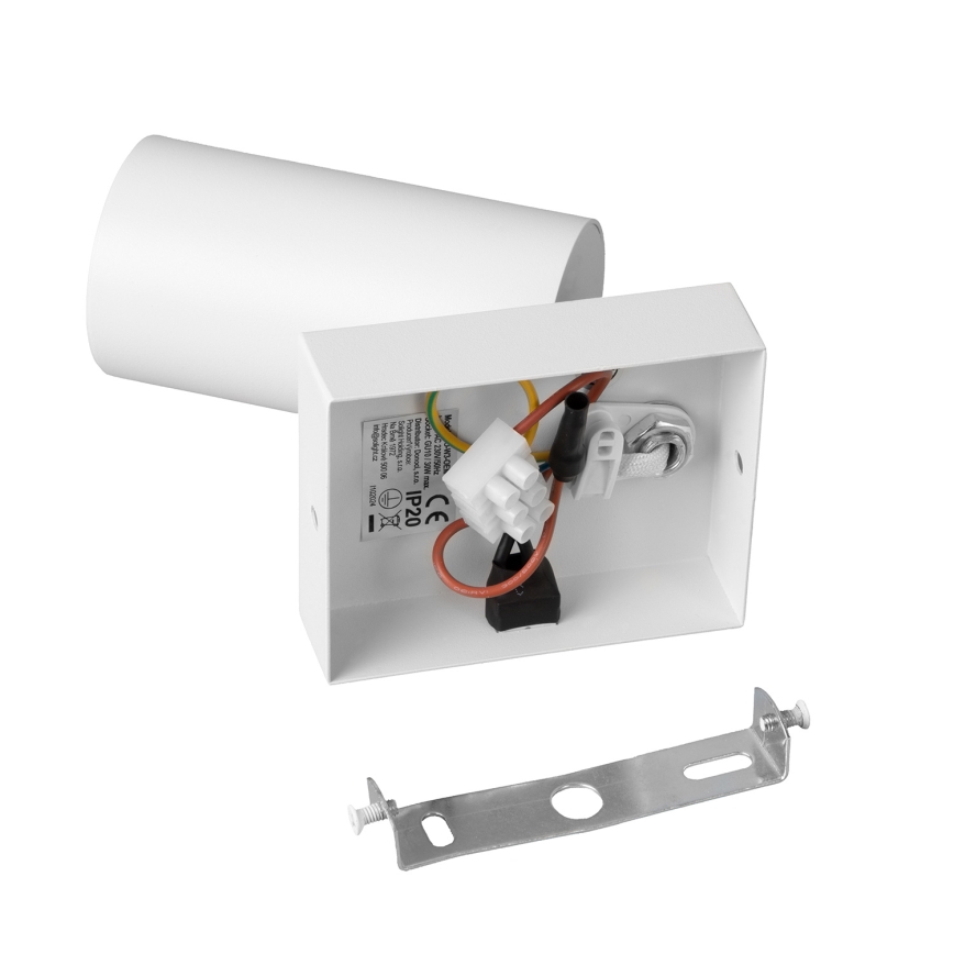 Brilagi - Sienas starmetis SELE 1xGU10/30W/230V balta