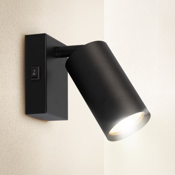 Brilagi - Sienas starmetis SELE 1xGU10/30W/230V melna