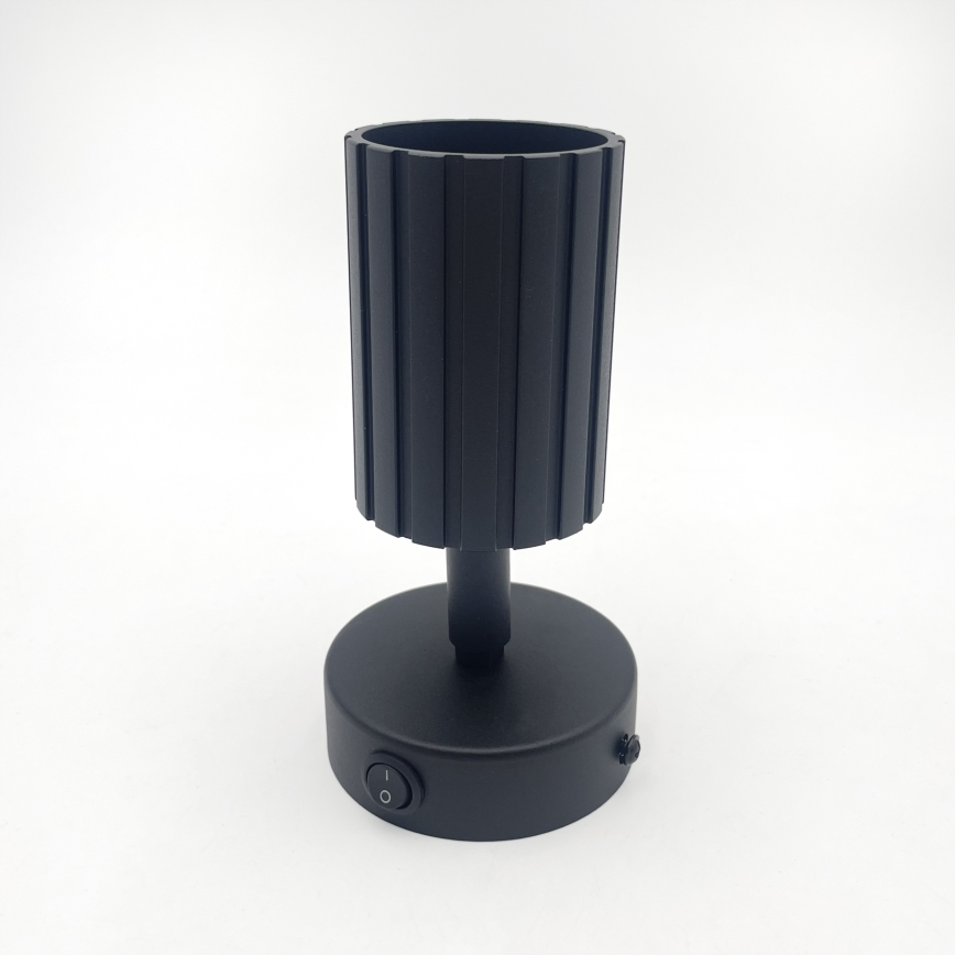 Brilagi - sienas virziena gaismeklis CRISPINA 1xGU10/10W/230V melns