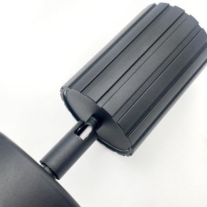 Brilagi - sienas virziena gaismeklis CRISPINA 1xGU10/10W/230V melns