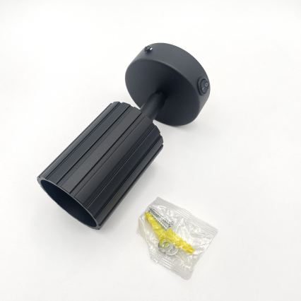 Brilagi - sienas virziena gaismeklis CRISPINA 1xGU10/10W/230V melns