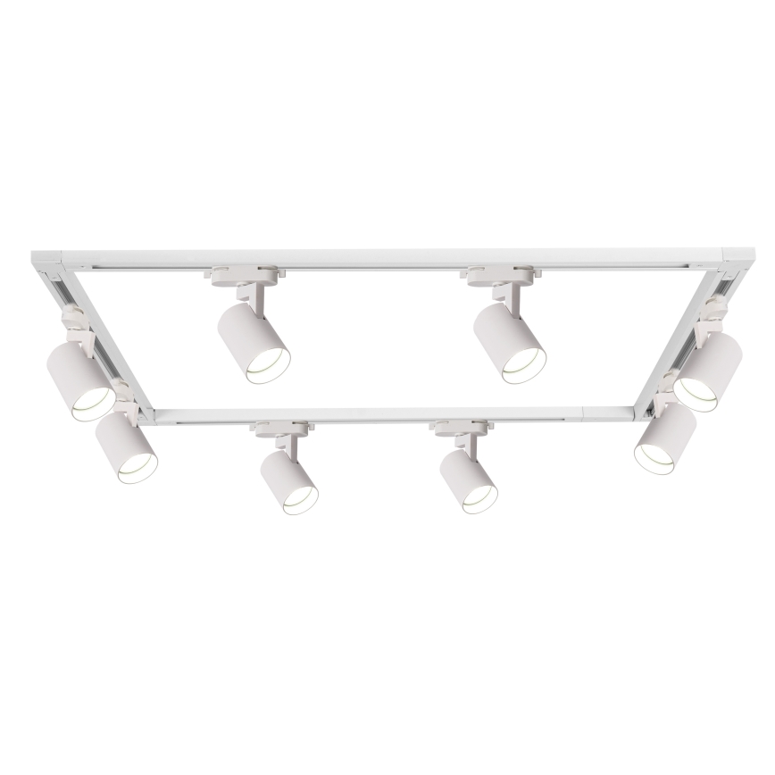 Brilagi - Sliežu sistēmas prožektors HUSKY 8xGU10/10W/230V balts