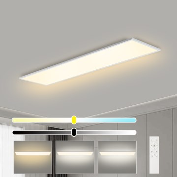 Brilagi - SLIMFRAME aptumšojams LED griestu gaismeklis LED/58W/230V 120x30 cm 3000-6000K balts + ar tālvadības pulti