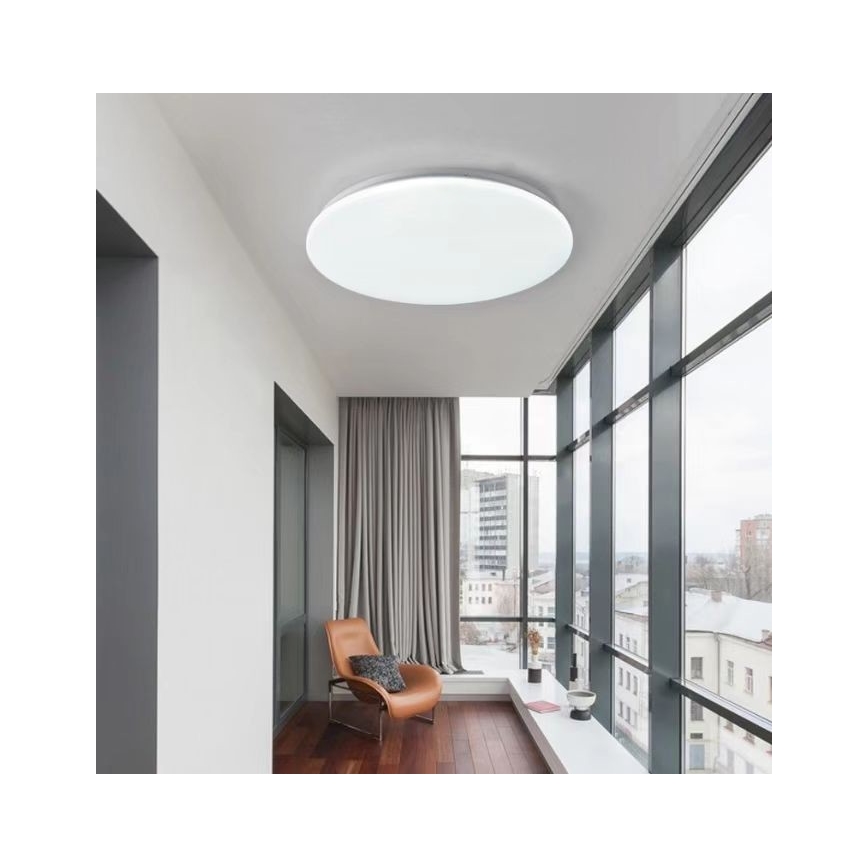 Brilagi - Regulējams LED griestu gaismeklis SMART LED/36W/230V Ø 48 cm 2700-6500K Wi‑Fi Tuya + ar tālvadības pulti