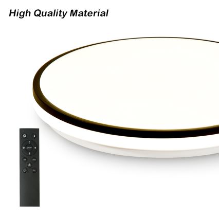 Brilagi - viedais regulējams LED griestu gaismeklis LED/24W/230V Ø 38 cm 3000-6000K Wi-Fi Tuya Beacon + tālvadības pults