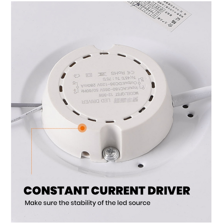 Brilagi - LED regulējams griestu gaismeklis SMART STARS LED/24W/230V Ø 38 cm 3000-6000K Wi-Fi Tuya Beacon + tālvadība