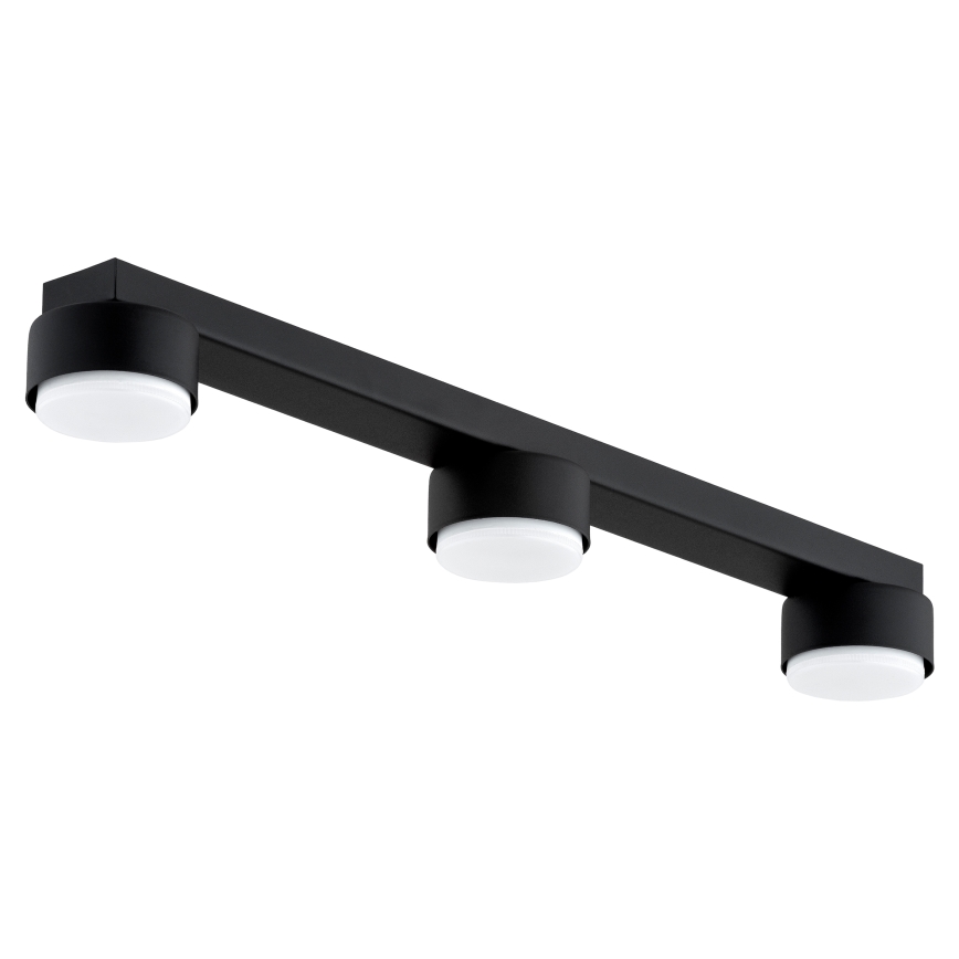 Brilagi - spot gaismeklis 3xGX53/12W/230V melns