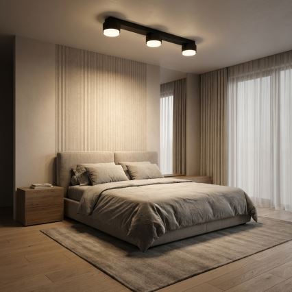 Brilagi - spot gaismeklis 3xGX53/12W/230V melns