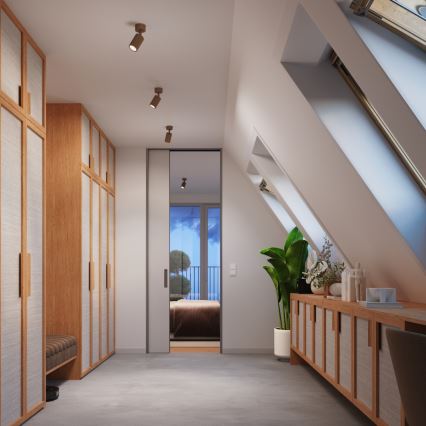 Brilagi - Spot gaismeklis CRESTO 1xGU10/10W/230V brūns