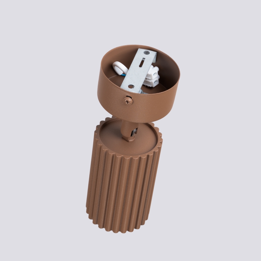 Brilagi - Spot gaismeklis CRESTO 1xGU10/10W/230V brūns