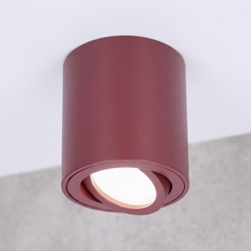 BRILAGI - Spot gaismeklis MIA 1xGU10/30W/230V 84x80 mm vīnsarkans