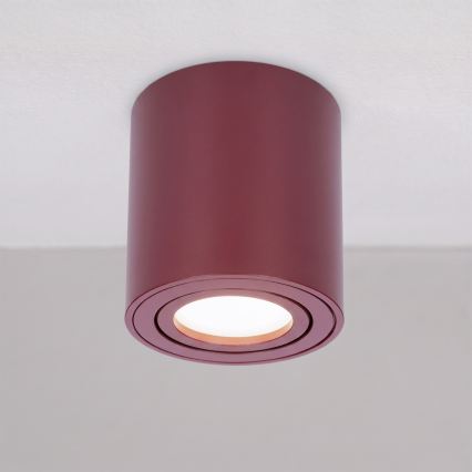 BRILAGI - Spot gaismeklis MIA 1xGU10/30W/230V 84x80 mm vīnsarkans