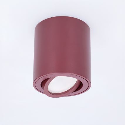 BRILAGI - Spot gaismeklis MIA 1xGU10/30W/230V 84x80 mm vīnsarkans