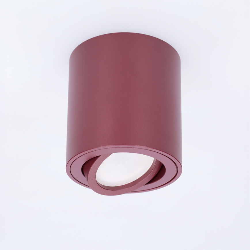 BRILAGI - Spot gaismeklis MIA 1xGU10/30W/230V 84x80 mm vīnsarkans
