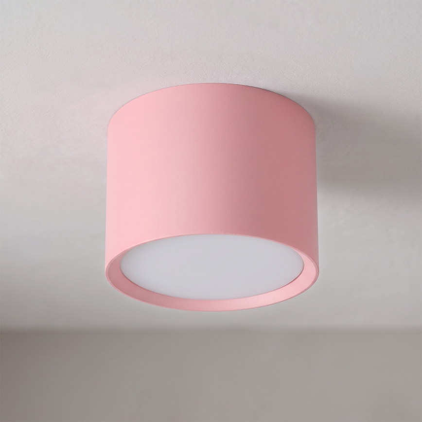 BRILAGI - Spot gaismeklis SMOOTH 1xGX53/15W/230V 60x82 mm rozā