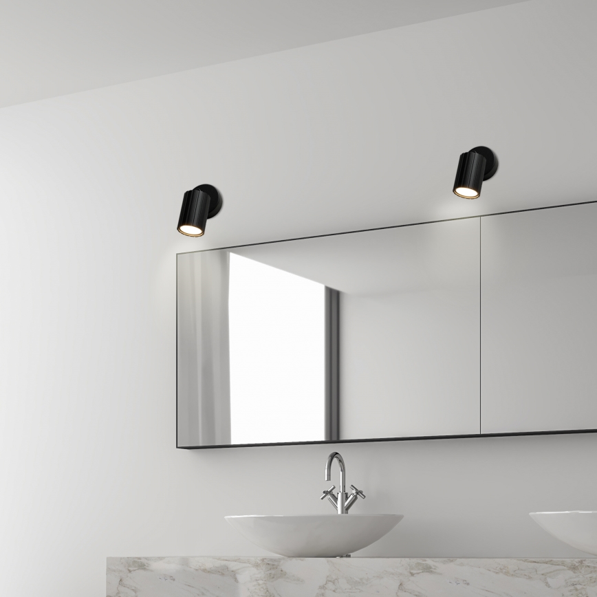 Brilagi - Spotgaismeklis CRISPINA 1xGU10/10W/230V melns