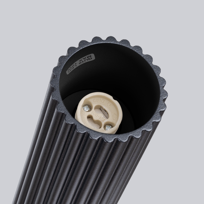 Brilagi - Starmetis CRESTO 1xGU10/10W/230V 10 cm melna