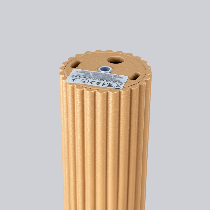 Brilagi - Starmetis CRESTO 1xGU10/10W/230V 10 cm zelta