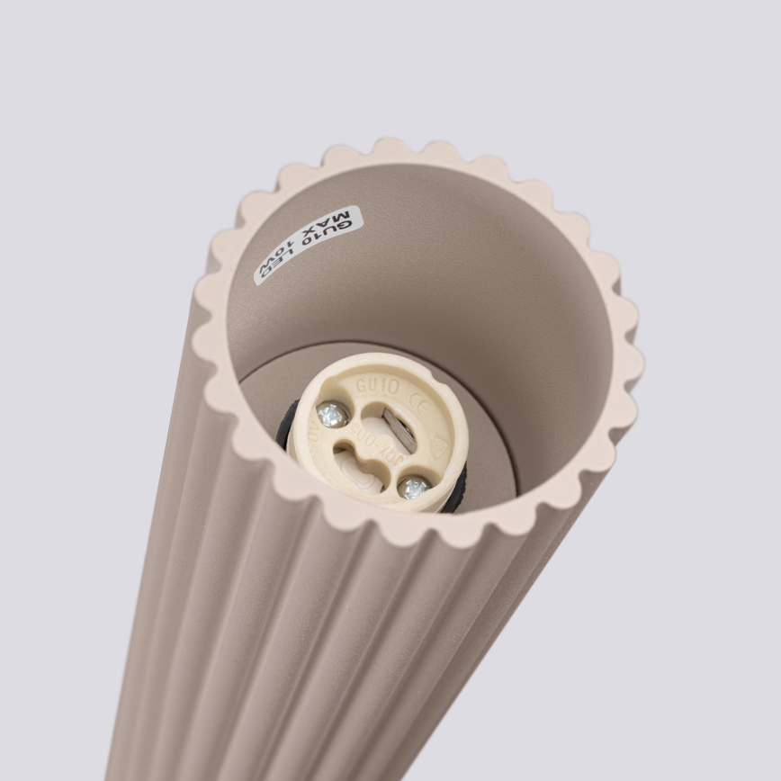 Brilagi - Starmetis CRESTO 1xGU10/10W/230V 60 cm taupe