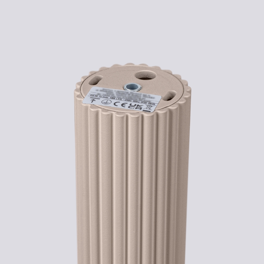 Brilagi - Starmetis CRESTO 1xGU10/10W/230V 60 cm taupe