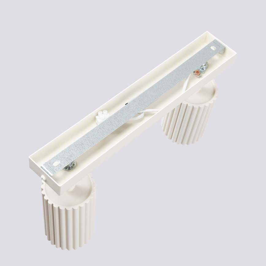 Brilagi - Starmetis CRESTO 2xGU10/10W/230V krēmkrāsa