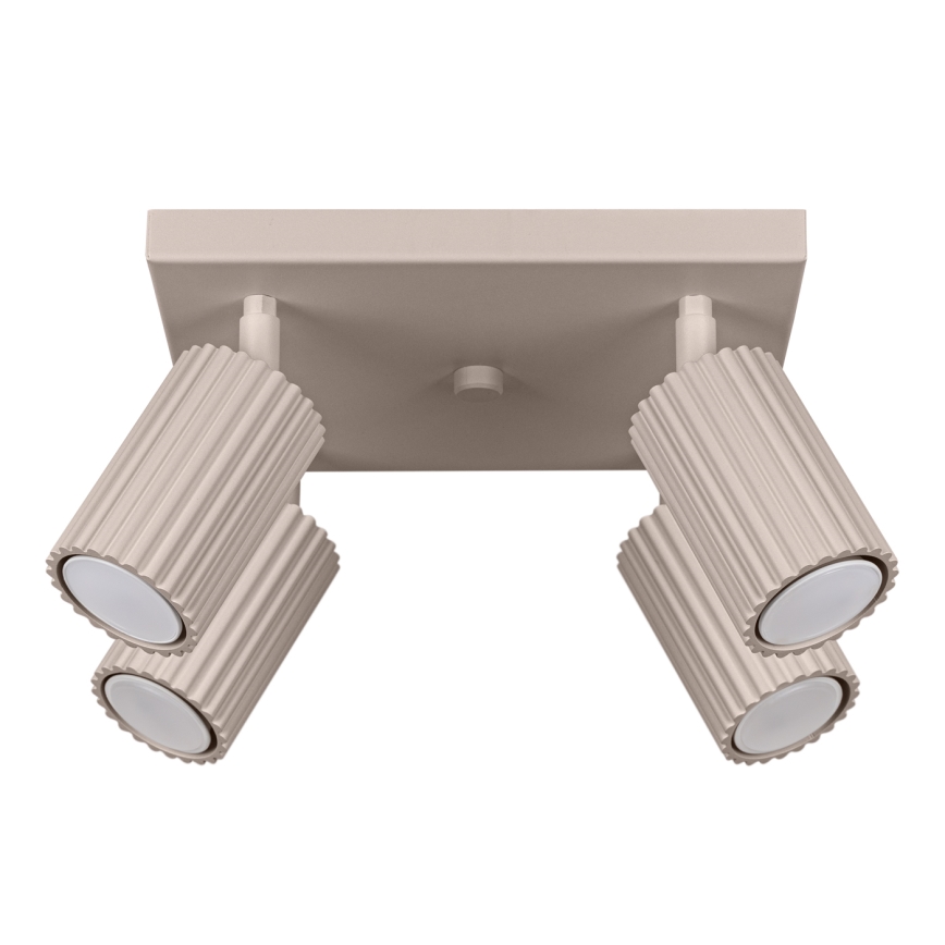 Brilagi - Starmetis CRESTO 4xGU10/10W/230V taupe