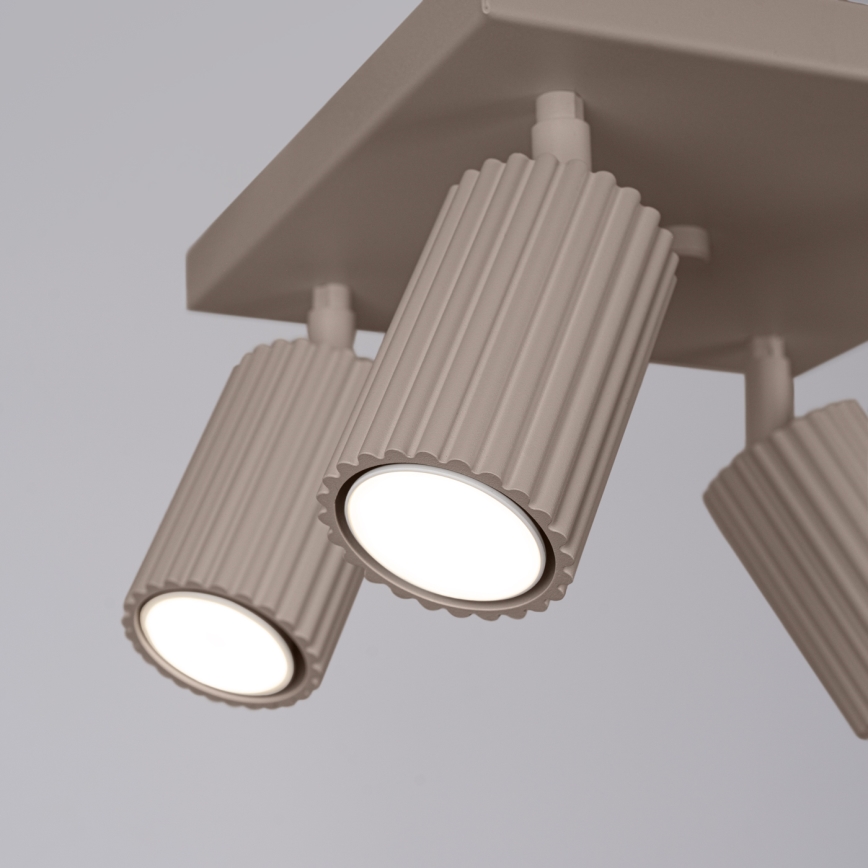 Brilagi - Starmetis CRESTO 4xGU10/10W/230V taupe