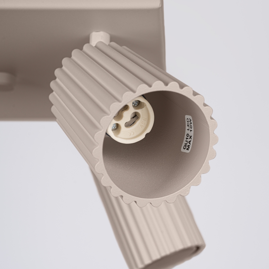 Brilagi - Starmetis CRESTO 4xGU10/10W/230V taupe