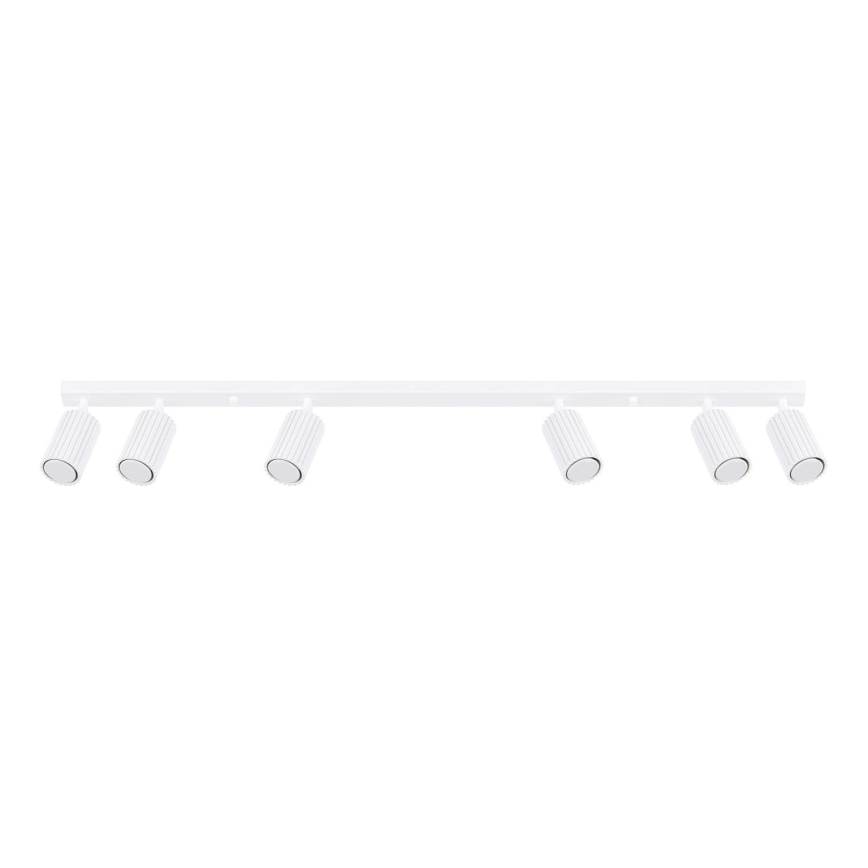 Brilagi - Starmetis CRESTO 6xGU10/10W/230V balta
