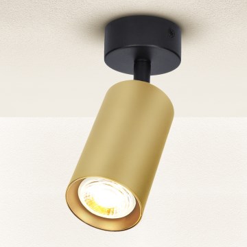 Brilagi - Starmetis SELE GOLDEN 1xGU10/30W/230V melna/zelta