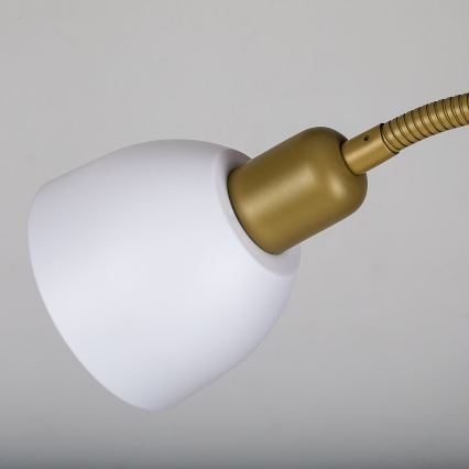 Brilagi - Stāvlampa ARIANA 1xE27/100W/230V + 1xE14/25W zeltaina