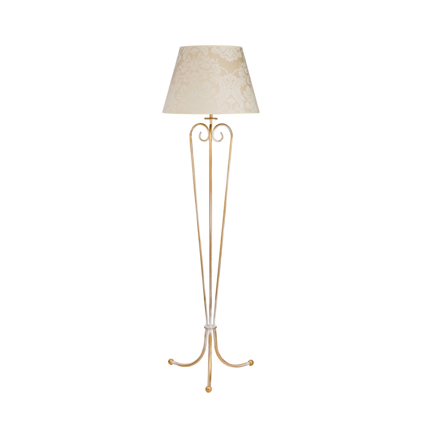 BRILAGI - Stāvlampa SONIA 1xE27/15W/230V krēmkrāsaina/patina