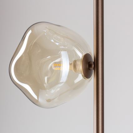 BRILAGI - Stāvlampa VULCANO 3xG9/8W/230V bronza/dūmakaini bēša
