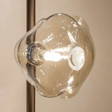 BRILAGI - Stāvlampa VULCANO 3xG9/8W/230V bronza/dūmakaini bēša