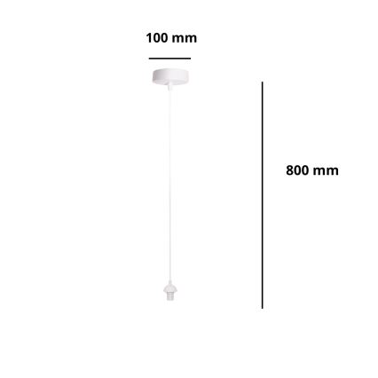 BRILAGI - Strāvas kabelis PARTY 1xE14/60W/230V bēšs
