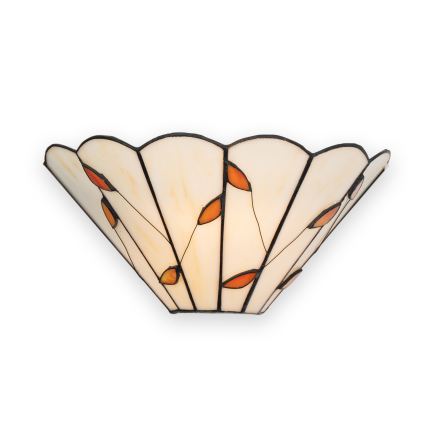 Brilagi - Tiffany stila stikla sienas gaismeklis FOLIA 1xE14/40W/230V