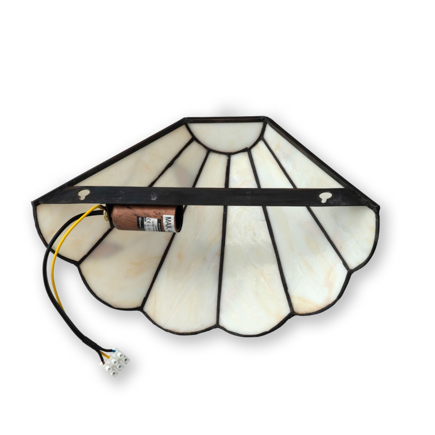 Brilagi - Tiffany stila stikla sienas gaismeklis FOLIA 1xE14/40W/230V