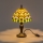 Brilagi - Tiffany stila vitrāžas galda lampa MARGARET 1xE14/40W/230V